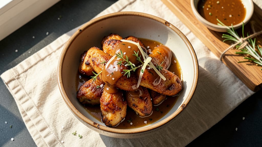 Baked Chicken Wings Gravy Recipe: Rich, Velvety Sauce for Dipping Bliss