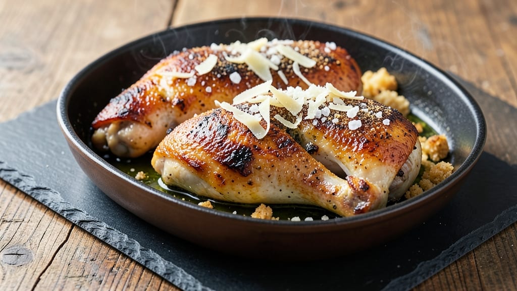 Baked Chicken One Pan Recipe: Crispy Parmesan Crust Meets Juicy Centers
