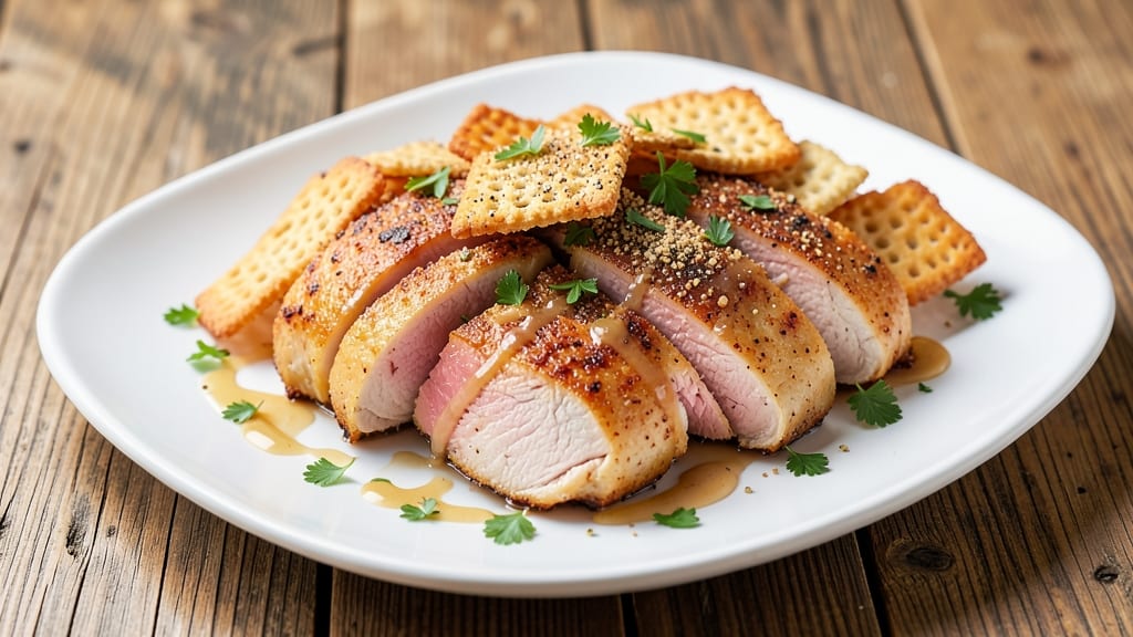 Baked Chicken Breast with Ritz Crackers Recipe: Triple-Crusted Crunch and Juicy Centers