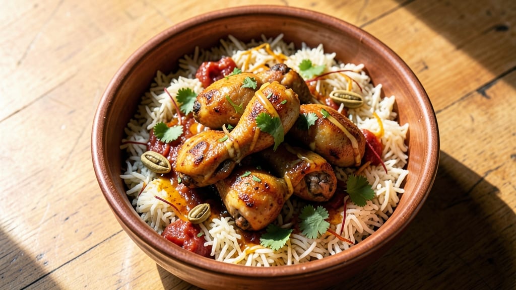 Baked Biryani Chicken Recipe: Fragrant Saffron and Spice-Layered Masterpiece