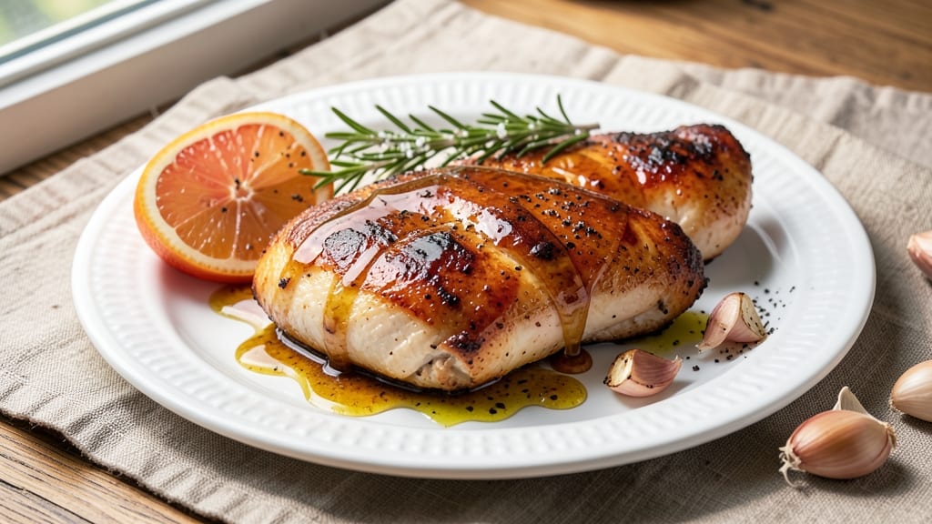 Baked Honey Glazed Chicken Breasts Recipe: Caramelized Gloss That Sticks to Every Bite