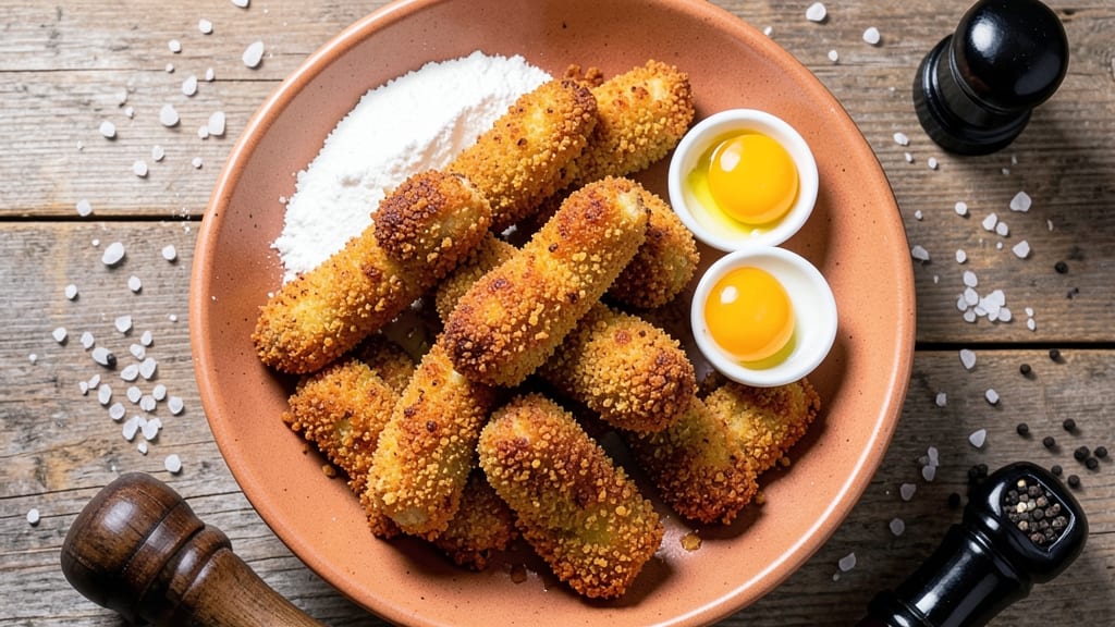 Baked Chicken Fingers Recipe With Panko: Triple-Coated Crunch That Stands Up to Dipping