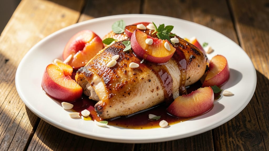 Baked Chicken With Canned Peaches Recipe: Sweet-Tangy Glaze That Caramelizes to Perfection