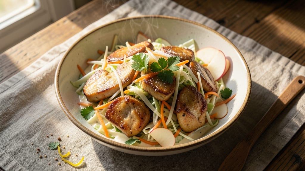 Barberton Chicken Coleslaw Recipe: Crunchy Cabbage and Sweet Chicken Bites