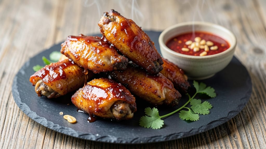 Baked Sweet and Sour Chicken Wings Recipe: Glossy Glaze Meets Crunchy Bites
