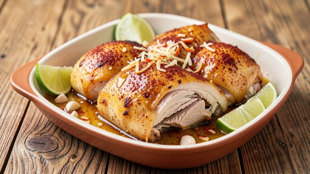 Baked Honey Lime Chicken Recipe: Zesty Glaze That Caramelizes to Golden Crisp