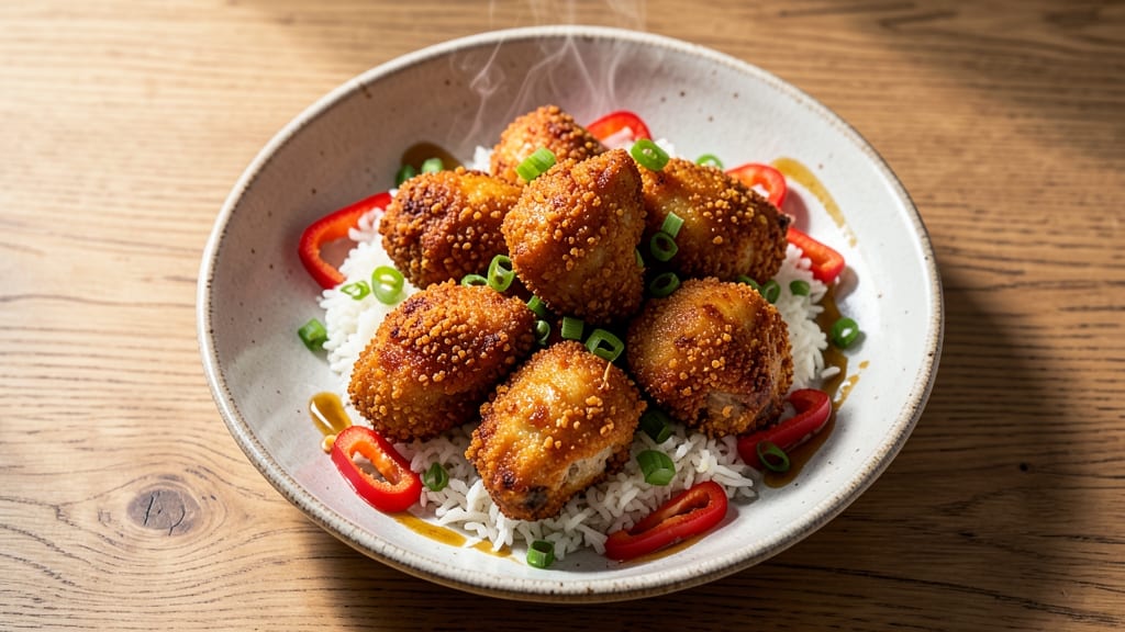 Air Fry Chicken Quarters Recipe: Crispy Cornflake Crust With Juicy Dark Meat