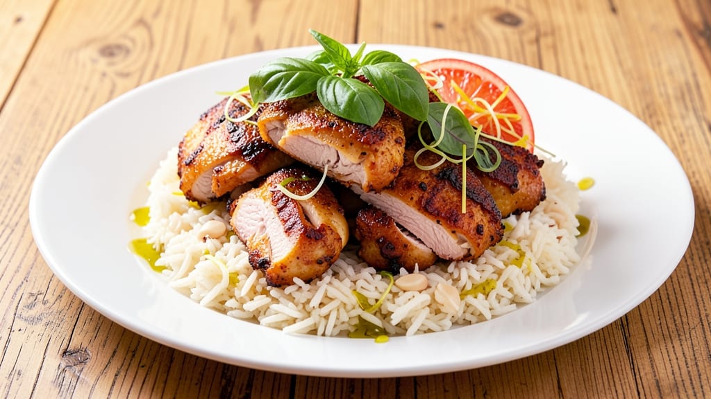 Basil Chicken and Rice Recipe: Herb-Infused One-Pan Harmony
