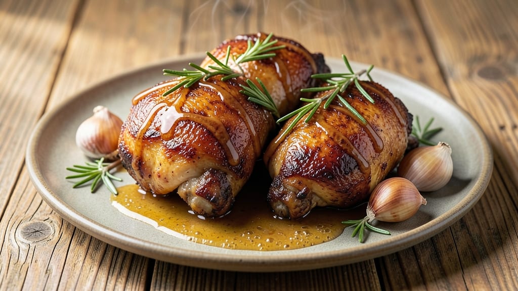 Baked Chicken Thighs Recipe Ideas: Honey-Mustard Glaze That Caramelizes to Sticky Perfection