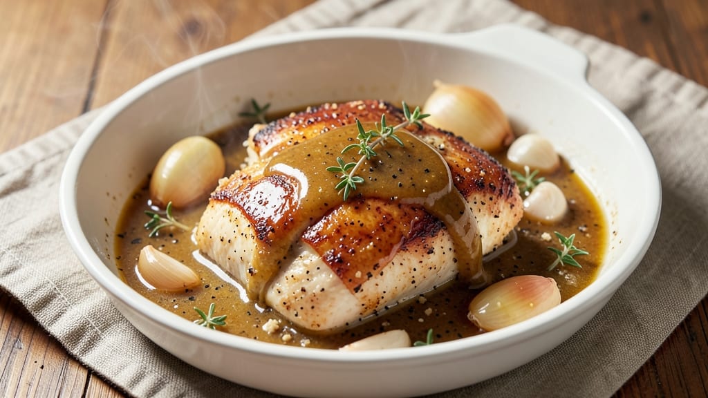 Baked Chicken Breast in Gravy Recipe: One-Pot Dinner With Rich Sauce