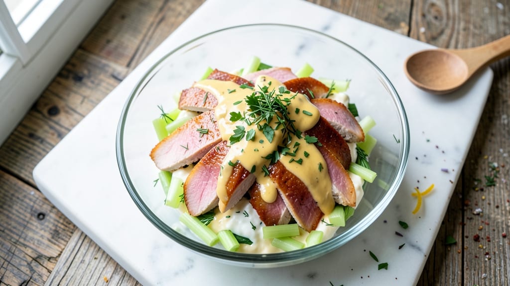Ashley Mac's Chicken Salad Recipe: Crunchy Celery and Herb-Packed Bites