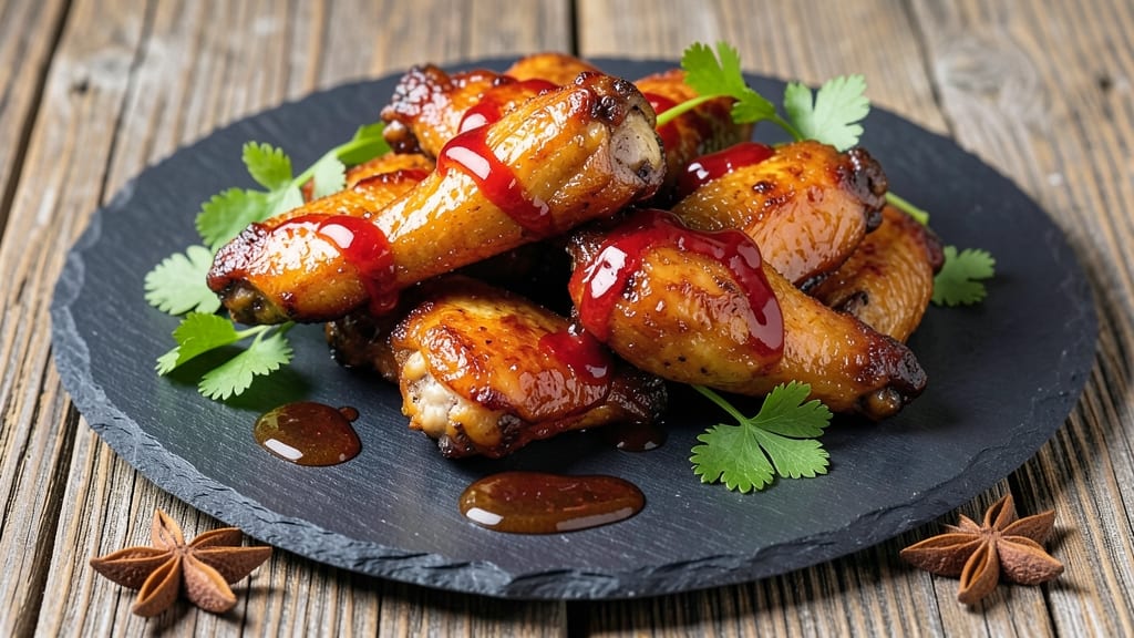 Baked Chinese Chicken Wings Recipe: Five-Spice Glaze That Caramelizes to Crunchy Perfection