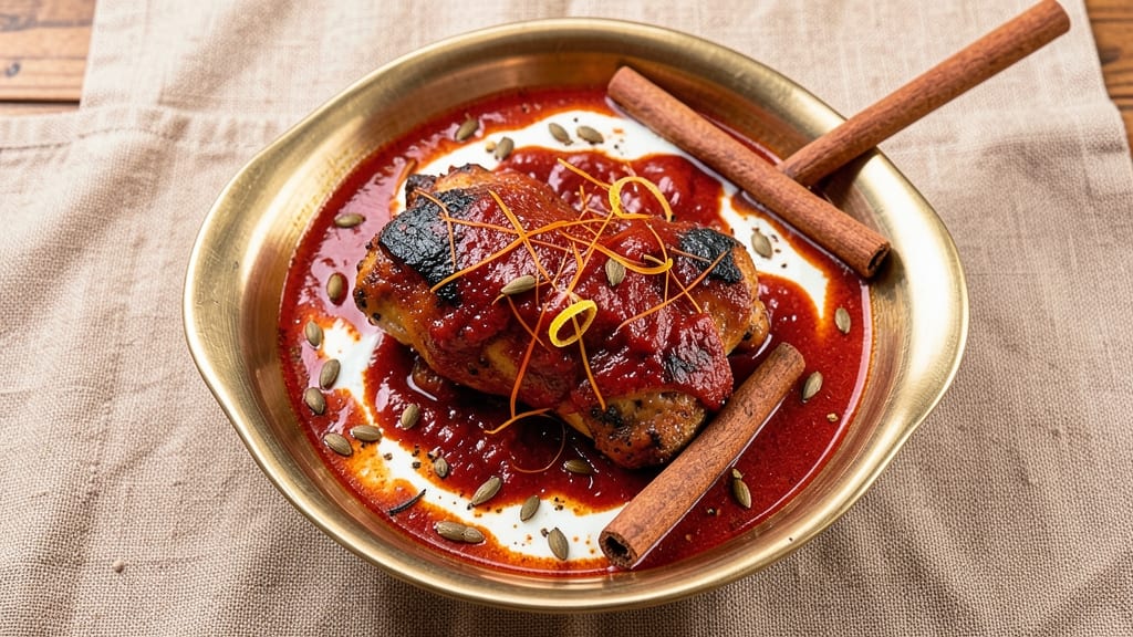Authentic Kashmiri Chicken Curry Recipe: Slow-Simmered Aromatics and Yogurt-Marinated Tenderness
