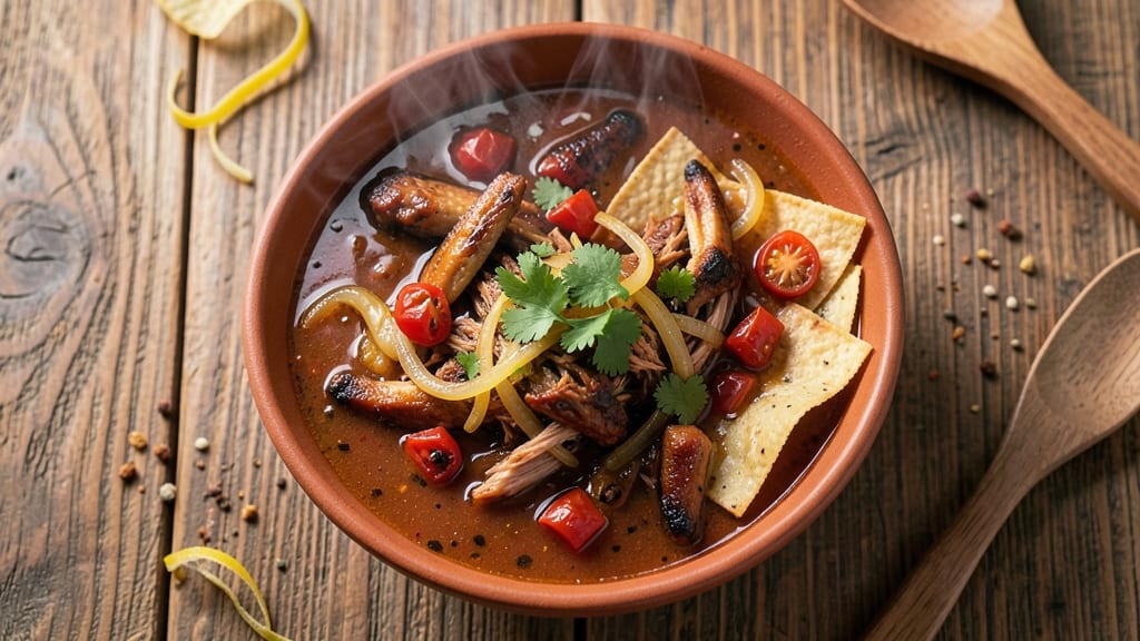 Authentic Chicken Enchilada Soup Recipe: Smoky Tortilla-Kissed Comfort in One Pot