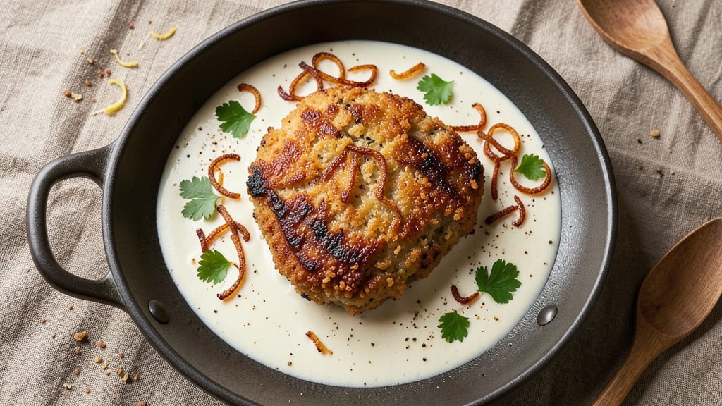 Alton Brown's Chicken Fried Steak Recipe: Triple-Dredged Crunch With Buttermilk Brine Magic