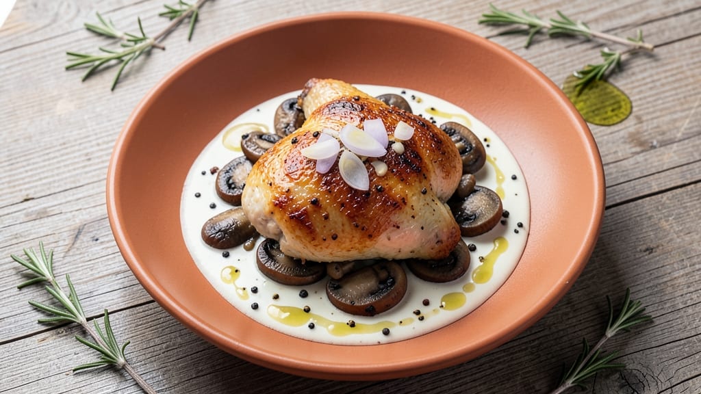 Baked Chicken and Mushroom Sauce Recipe: Umami-Rich Pan Sauce That Elevates Leftovers