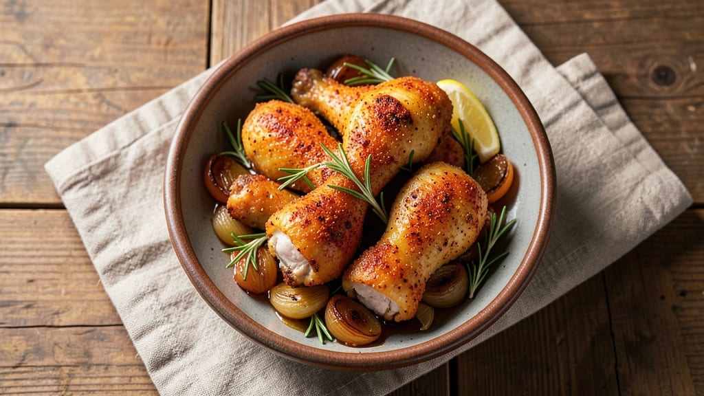 Air Fryer Chicken Legs and Thighs Recipe: Juicy Inside, Crispy Skin in 25 Minutes