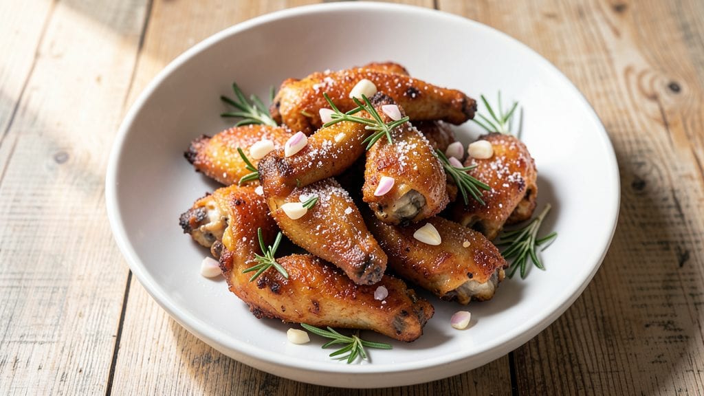 Boiled Chicken Wings Recipe: Crispy Celery Crown Over Tangy Vinegar Bliss