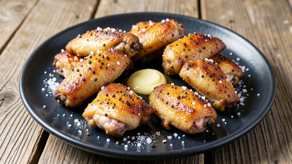 Baked Salt and Pepper Chicken Wings Recipe: Crispy-Spiced Crunch Without the Mess