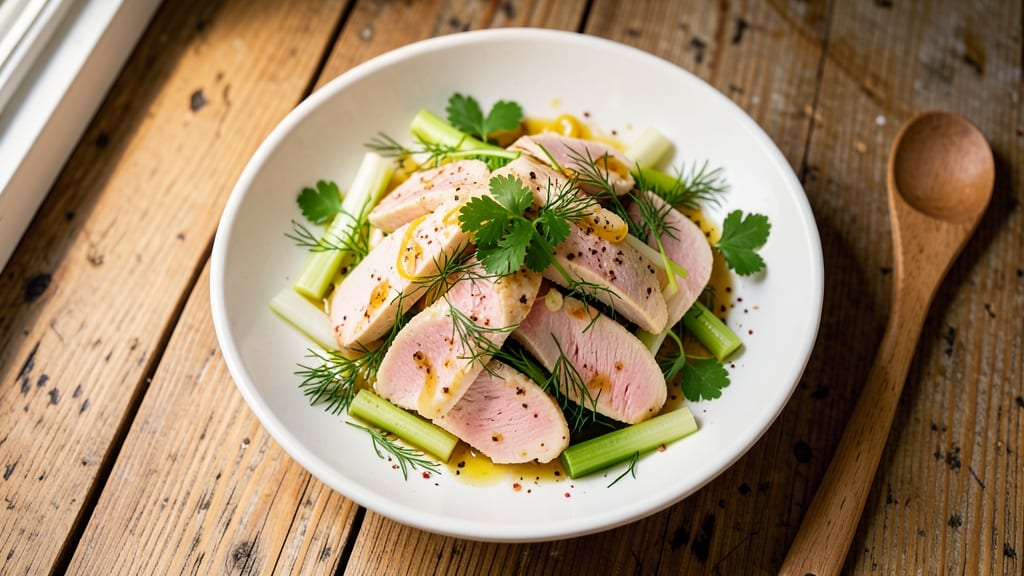 America's Test Kitchen Chicken Salad Recipe: Crispy Celery and Herb-Packed Bite-Sized Balls