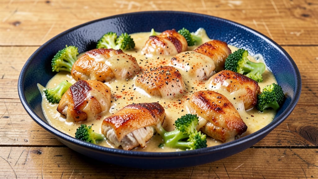 Campbell's Broccoli Cheese Chicken Recipe: One-Pot Creamy Comfort with Crispy Top