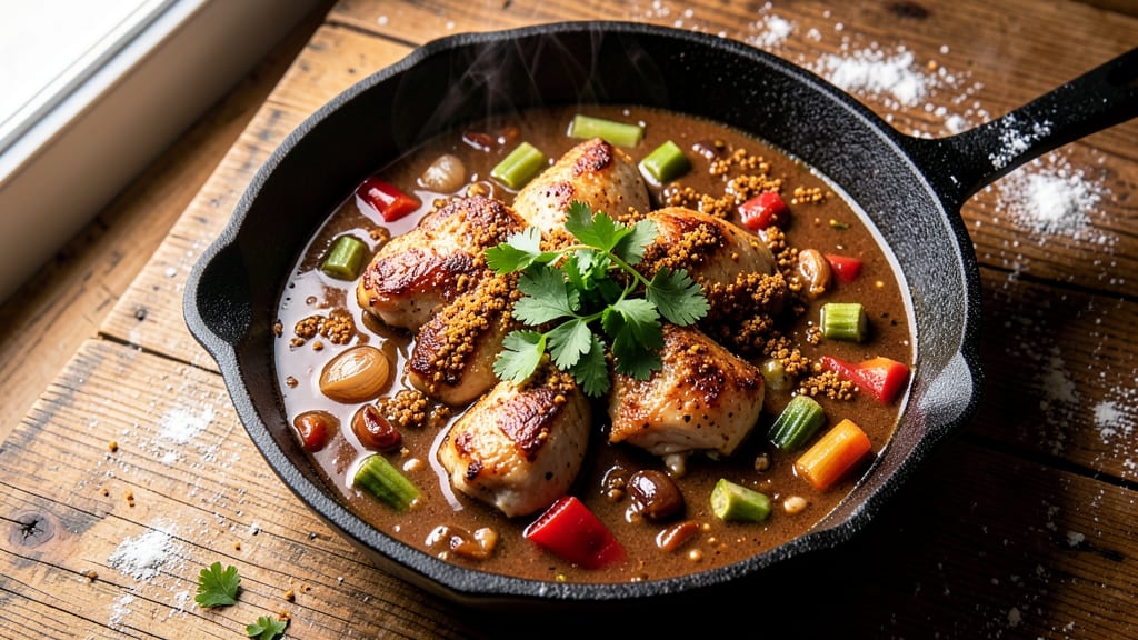 Campbell's Chicken Gumbo Soup Copycat Recipe: Smoky Roux and Okra Secrets