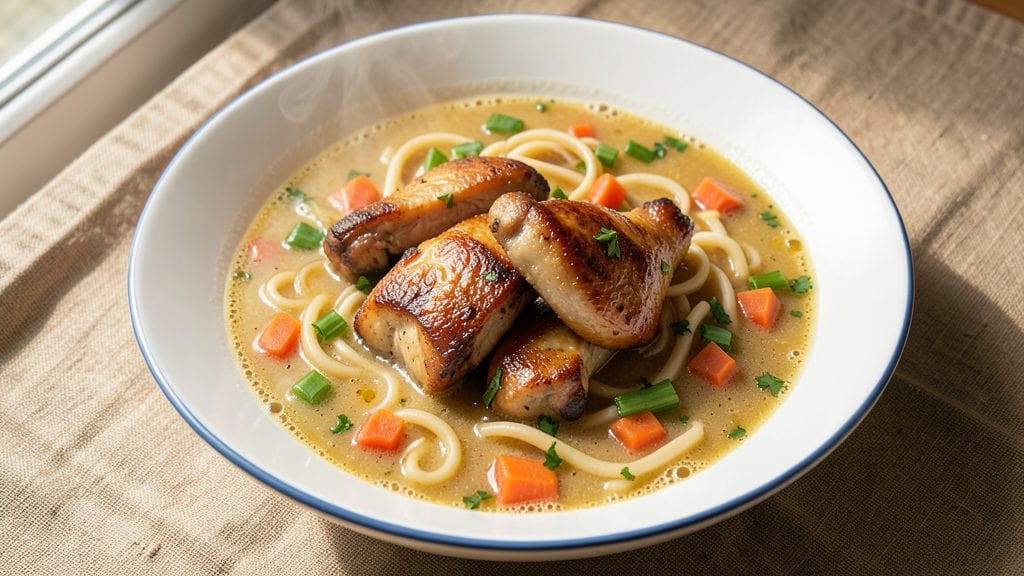 Campbell's Chicken Noodle Soup Copycat Recipe: Creamy Celery Crown Comfort in One Pot