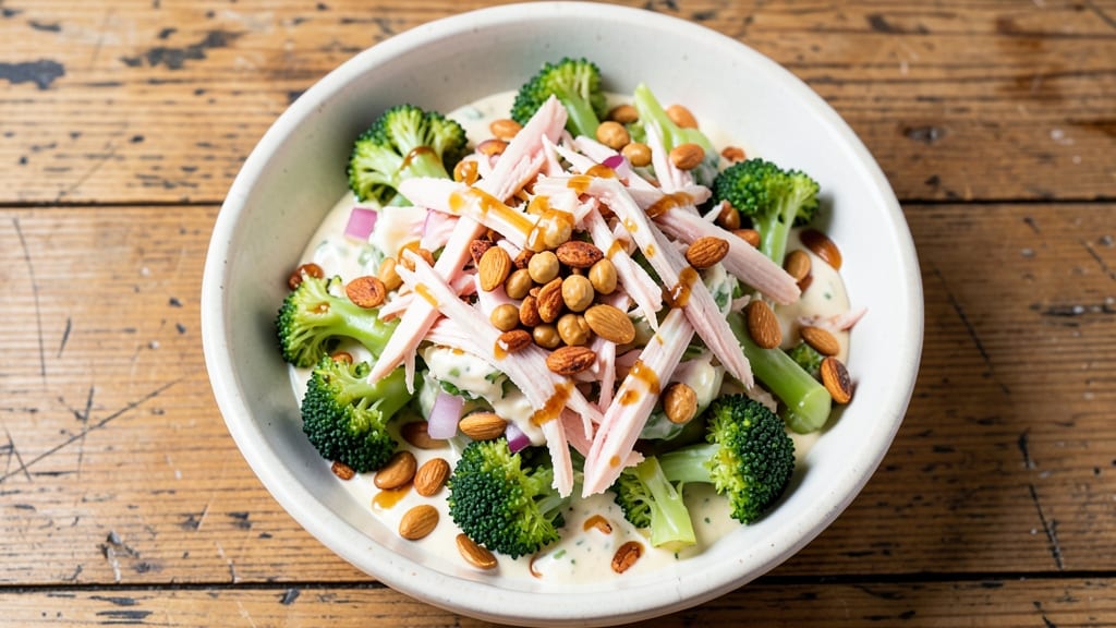 Chicken Salad Chick Broccoli Salad Copycat Recipe: Crunchy Chickpeas and Creamy Vinegar Bliss