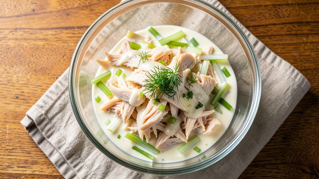 Chicken Salad Chick Classic Carol Copycat Recipe: Vinegar-Kissed Creaminess With No-Mayo Secret