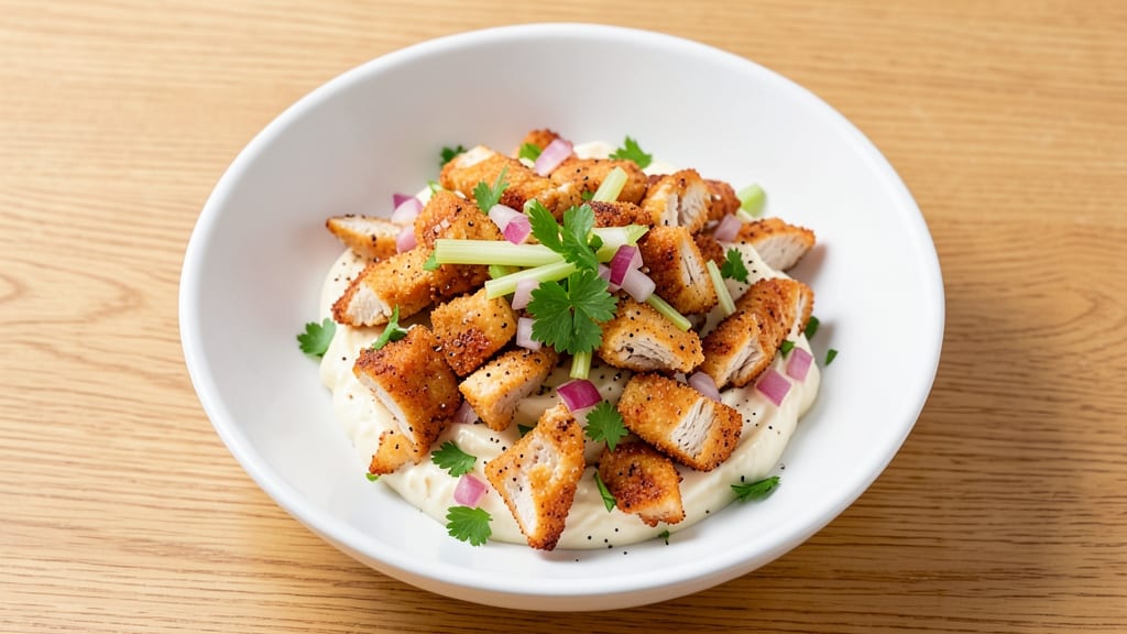 Copycat Zaxby's Chicken Salad Recipe: Crispy Chicken Bites With Secret Ranch Dressing