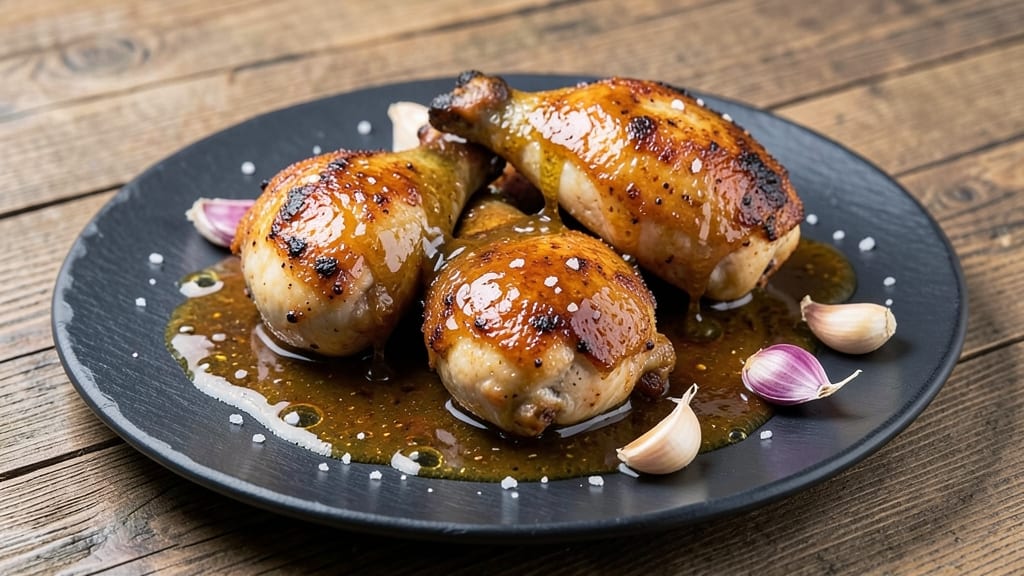 Baked Chicken Thigh Sauce Recipe: Honey-Garlic Glaze With Sticky, Caramelized Richness
