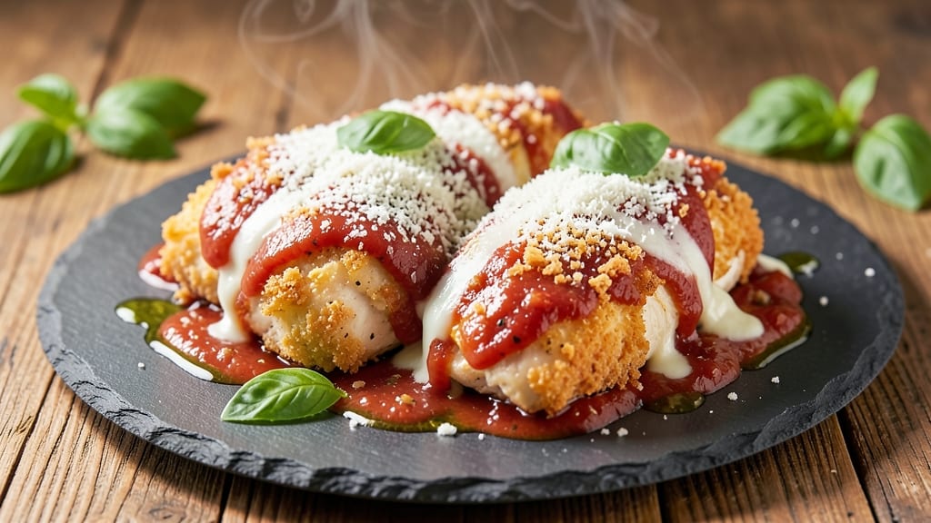 Baked Chicken Parmesan Recipe Without Breadcrumbs: Parmesan-Crusted Crunch With Zero Mess
