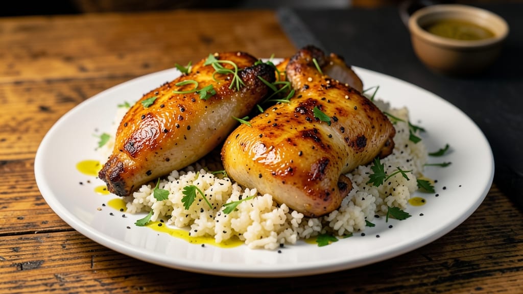 Baked Chicken and Cauliflower Rice Recipe: One-Pan Protein-Packed Meal