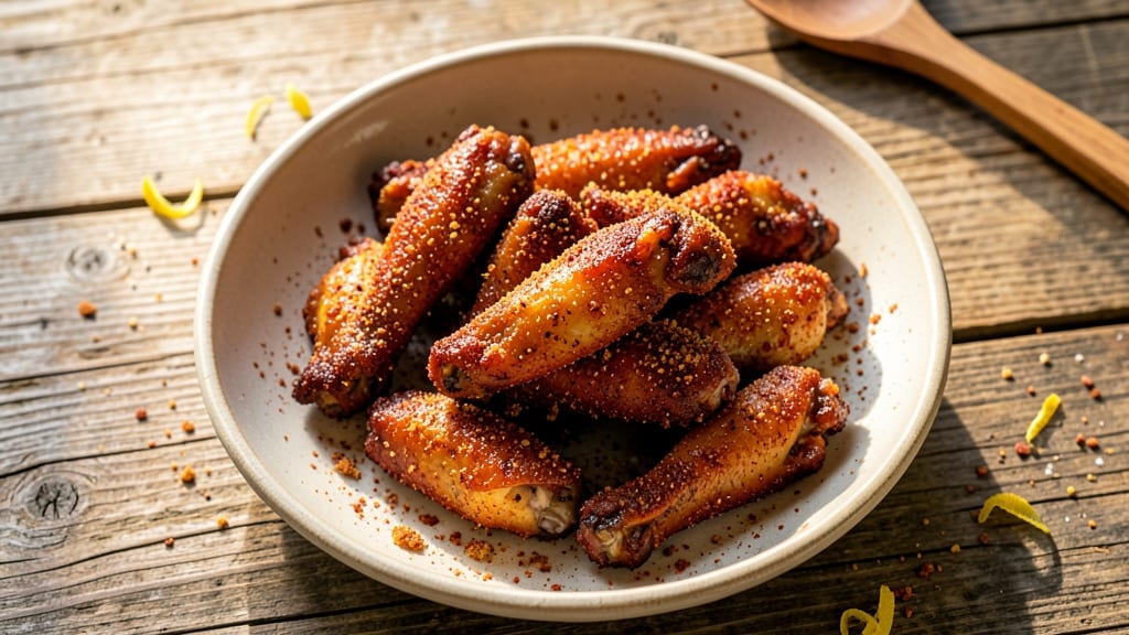 Basic Fried Chicken Wings Recipe: Triple-Dredged Crunch With Air-Fryer Speed