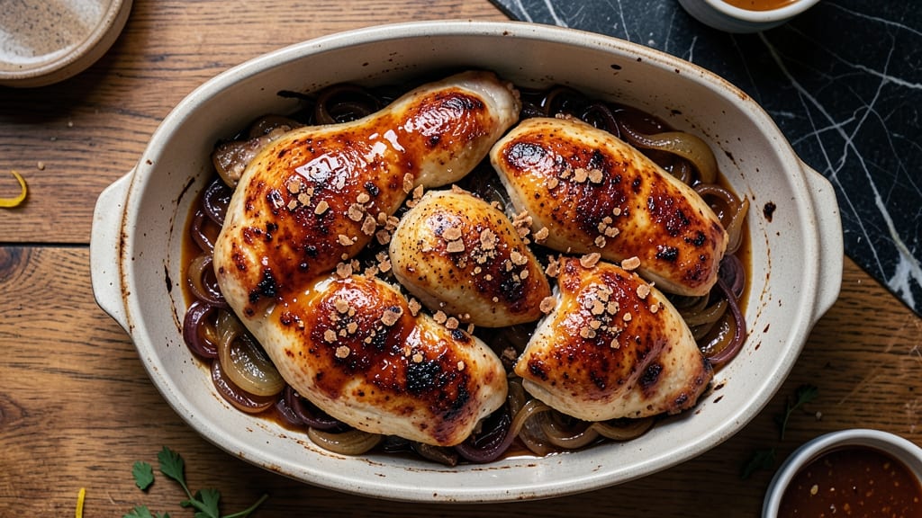 Baked Barbecue Chicken Quarters Recipe: Smoky-Sweet Glaze That Caramelizes Without Burning