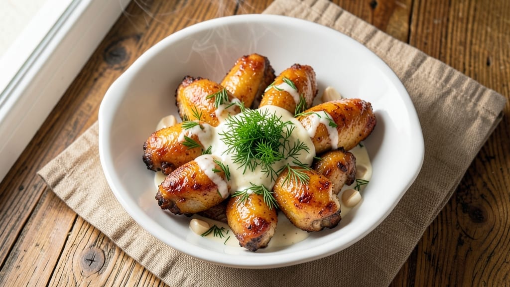 Hidden Valley Ranch Chicken Wings Recipe: Crispy Bites with Tangy Creamy Coating