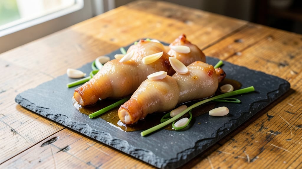 Pickled Chicken Feet Recipe: Crispy Celery Crown Over Tangy Vinegar Bliss